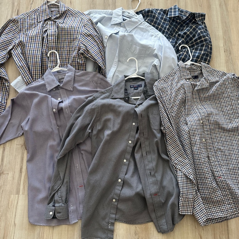 Men’s Cremieux button downs (willing to separate)